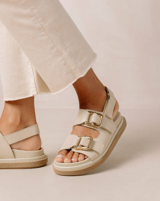 Harper Ivory Sandals - LNKM StoreAlohasShoes