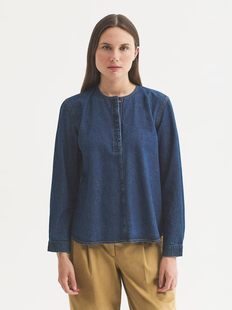 Denim Blouse