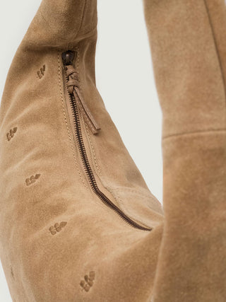 Leather Half Moon Bag