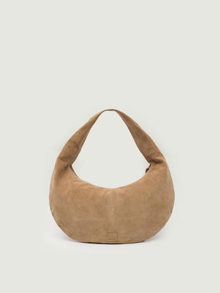 Leather Half Moon Bag