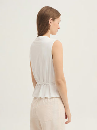 Blend Shirt with Lace Edging