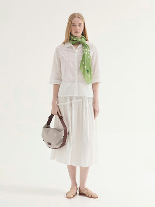 Swiss Embroidered Shirt