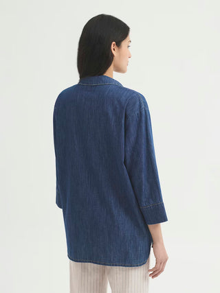 Denim Shirt with Pockets
