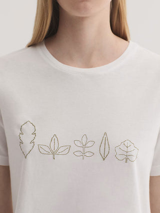 Embroidered Cotton T-shirt