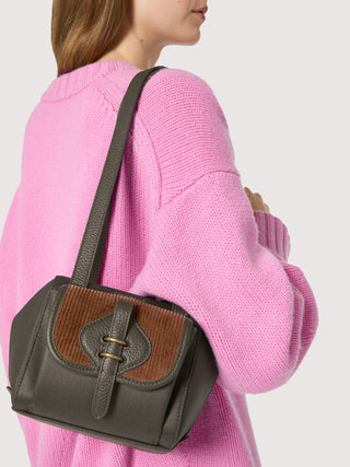 Coccinelle Mavery Pocket Waxed Corduroy Small