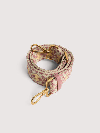 Coccinelle Liberty Ribbon Shoulder Strap with Gold Details