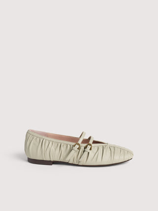 Coccinelle Risako Plisset Ballet Flats