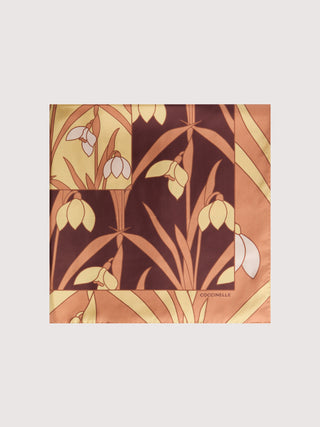 Coccinelle Maxi Snowdrops Foulard