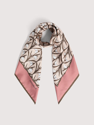 Coccinelle Snowdrop Wallpaper Foulard