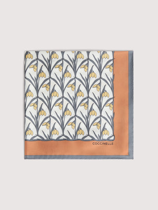 Coccinelle Snowdrop Wallpaper Small Foulard