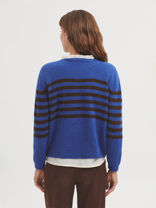 Two-tone Striped Jumper