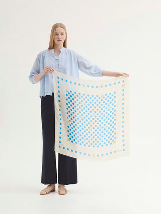 Dots & Logo Scarf