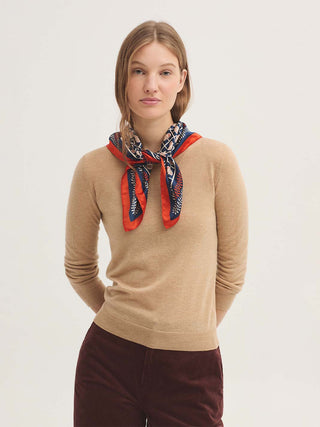 Small Faces Satin Scarf