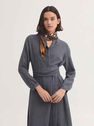 Small Faces Satin Scarf