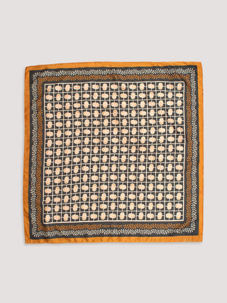 Small Faces Satin Scarf