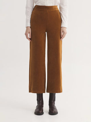 Elasticated Waist Stretch Corduroy Trousers
