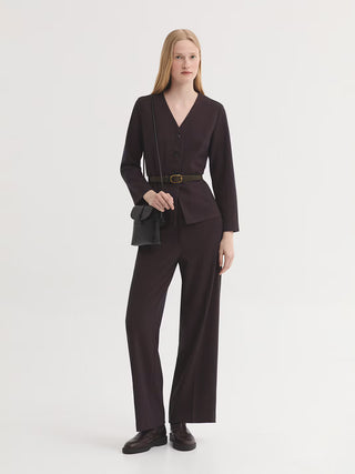 Super Stretch Mottled Trousers