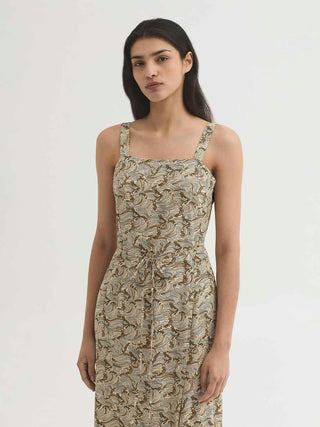 Aegean Sea Sarong Dress