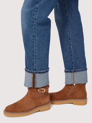 C - Saddle Suede Ankle Boots - LNKM StoreCoccinelleShoes