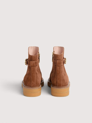 C - Saddle Suede Ankle Boots - LNKM StoreCoccinelleShoes