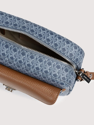 Coccinelle Beat Denim Coated Monogram Small - LNKM StoreCoccinelleHandbag