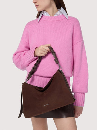 Coccinelle Boheme Suede Bimaterial Medium - LNKM StoreCoccinelleHandbag