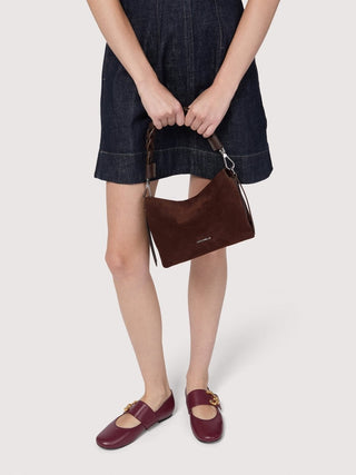 Coccinelle Boheme Suede Bimaterial Small - LNKM StoreCoccinelleHandbag