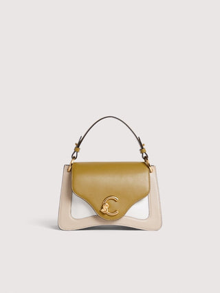 Coccinelle C - Me Calf Tricolor Small - LNKM StoreCoccinelleHandbag