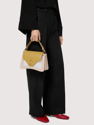 Coccinelle C - Me Calf Tricolor Small - LNKM StoreCoccinelleHandbag