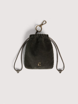Coccinelle C-Me Key Holder Pouch Corduroy - LNKM StoreCoccinelleCharm
