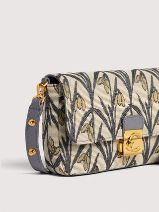 Coccinelle C-Me Lock Snowdrop Tapestry Mini - LNKM StoreCoccinelleHandbag