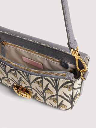 Coccinelle C-Me Lock Snowdrop Tapestry - LNKM StoreCoccinelleHandbag