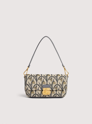 Coccinelle C-Me Lock Snowdrop Tapestry - LNKM StoreCoccinelleHandbag