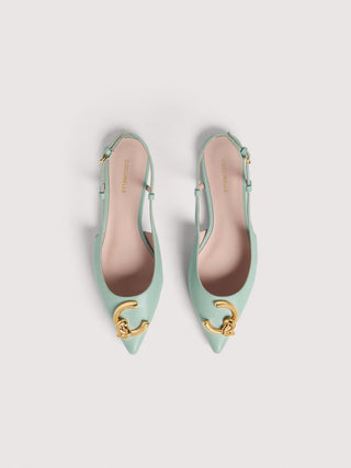 Coccinelle C - Me Smooth Slingback Ballet Pumps - LNKM StoreCoccinelleShoes