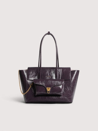 Coccinelle Double Beat Shiny Wrinkled Medium - LNKM StoreCoccinelleHandbag