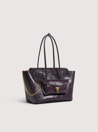 Coccinelle Double Beat Shiny Wrinkled Medium - LNKM StoreCoccinelleHandbag