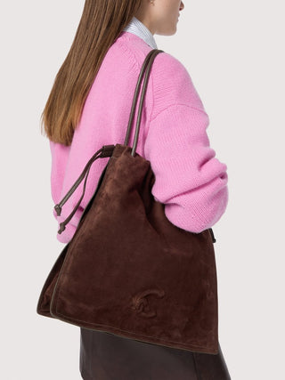 Coccinelle Dulse Suede Large - LNKM StoreCoccinelleHandbag