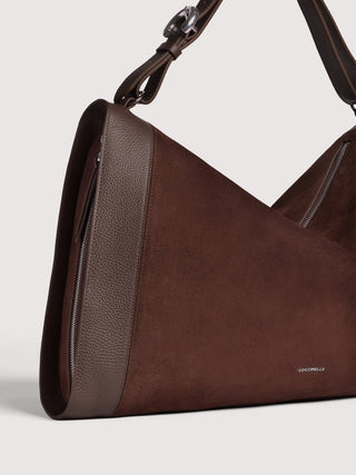 Coccinelle Elinor Suede Bimaterial Large - LNKM StoreCoccinelleHandbag