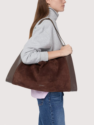 Coccinelle Elinor Suede Bimaterial Large - LNKM StoreCoccinelleHandbag