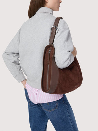 Coccinelle Elinor Suede Bimaterial Large - LNKM StoreCoccinelleHandbag