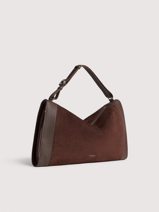 Coccinelle Elinor Suede Bimaterial Large - LNKM StoreCoccinelleHandbag