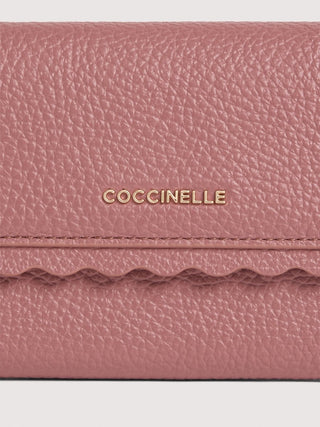 Coccinelle Leather Lace Medium Wallet - LNKM StoreCoccinelleWallet