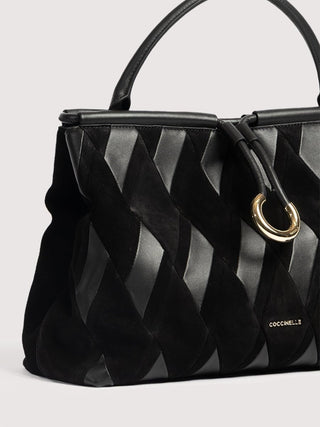 Coccinelle Lisbet New Geometric Patch Medium - LNKM StoreCoccinelleHandbag