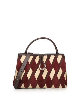 Coccinelle Lisbet New Geometric Patch Medium - LNKM StoreCoccinelleHandbag