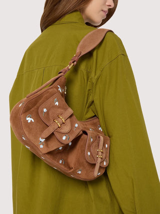 Coccinelle Mavery Pocket Snowdrop Embroidery - LNKM StoreCoccinelleHandbag