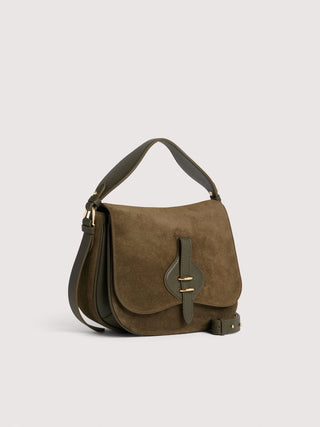 Coccinelle Mavery Suede Bimaterial Medium - LNKM StoreCoccinelleHandbag