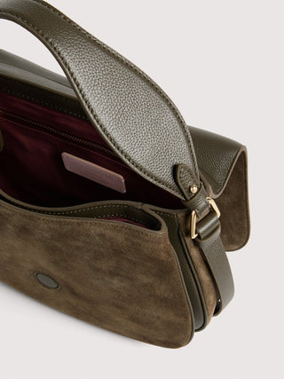 Coccinelle Mavery Suede Bimaterial Medium - LNKM StoreCoccinelleHandbag