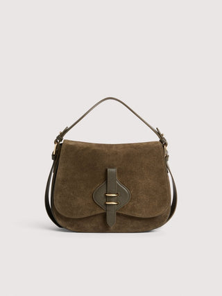 Coccinelle Mavery Suede Bimaterial Medium - LNKM StoreCoccinelleHandbag