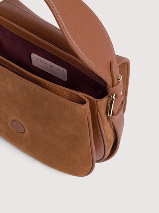 Coccinelle Mavery Suede Bimaterial Small - LNKM StoreCoccinelleHandbag