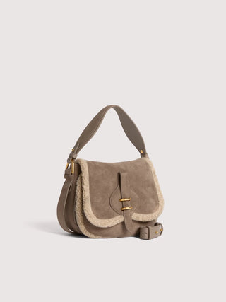 Coccinelle Mavery Suede Ecofur - LNKM StoreCoccinelleHandbag
